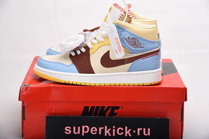 AIR JORDAN 1 MID SE FEARLESS MAISON CHATEAU CU2803-200