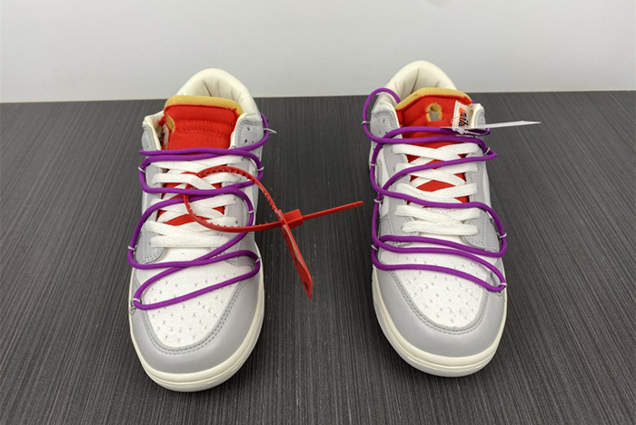 Off-White x Nike Dunk Low "The 50" No.45OW 1-50 DM1602-101