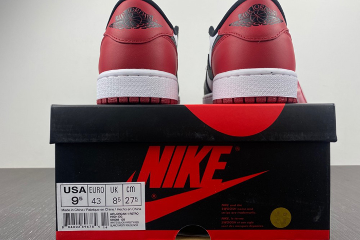 Air Jordan 1  Black Toe 555088-1251