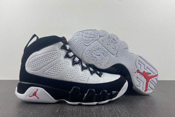 Air Jordan 9 black and white